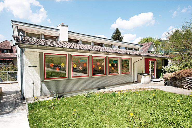 Das Schulgebäude an der Thunstrasse in Bern.