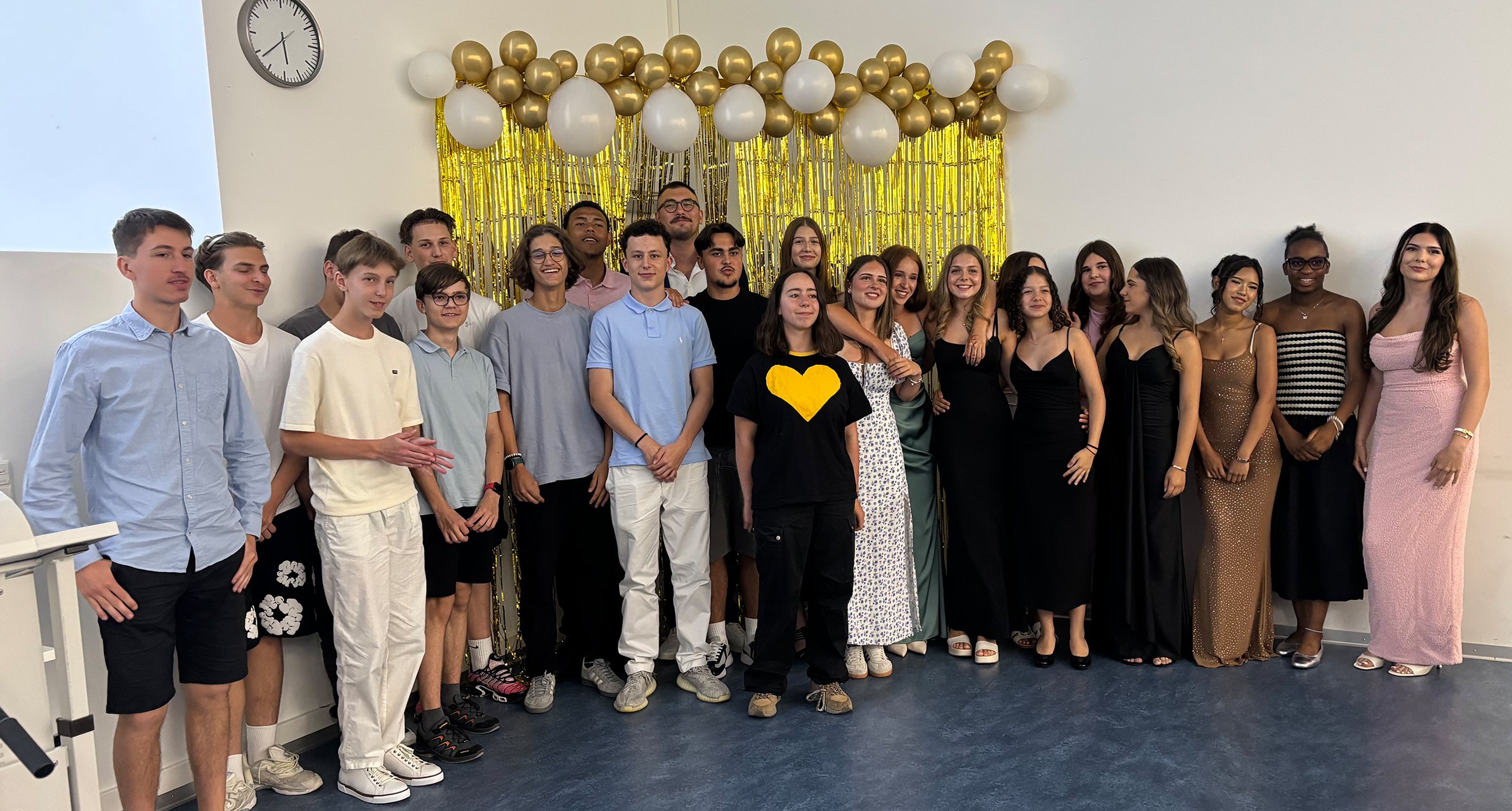 Gruppenfoto Abschlussklasse SR9