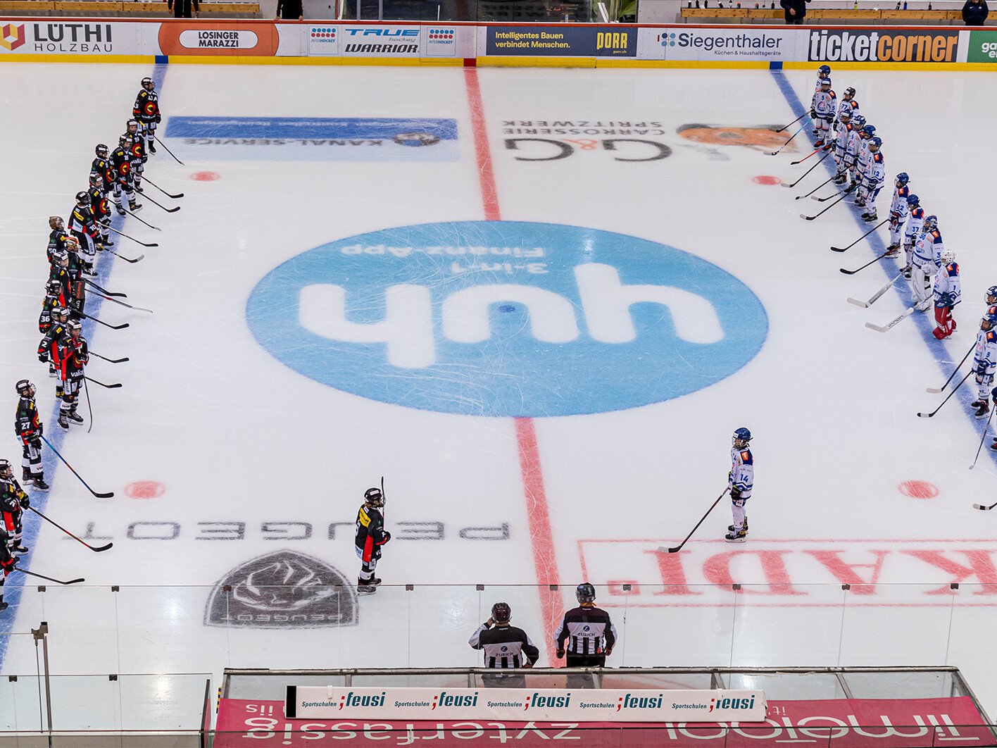 Impressionen vom Spiel.