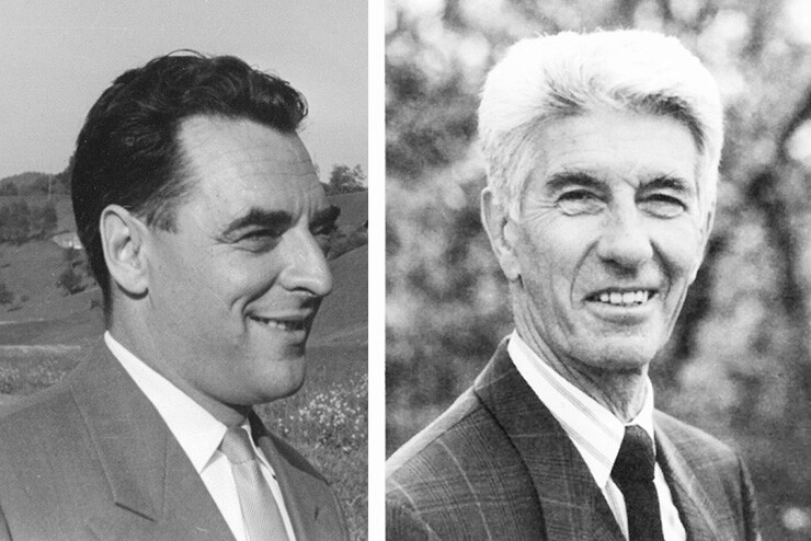 Edwin Granelli (links) und Fred Haenssler (rechts).