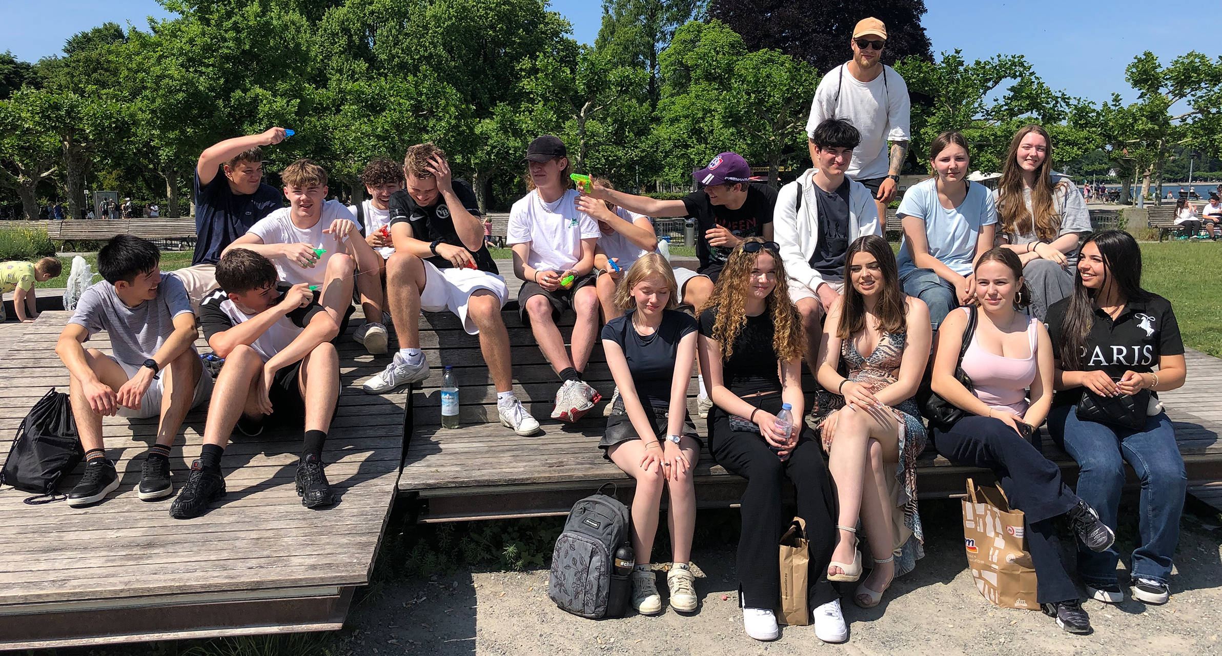 Gruppenfoto Schülerinnen und Schüler 