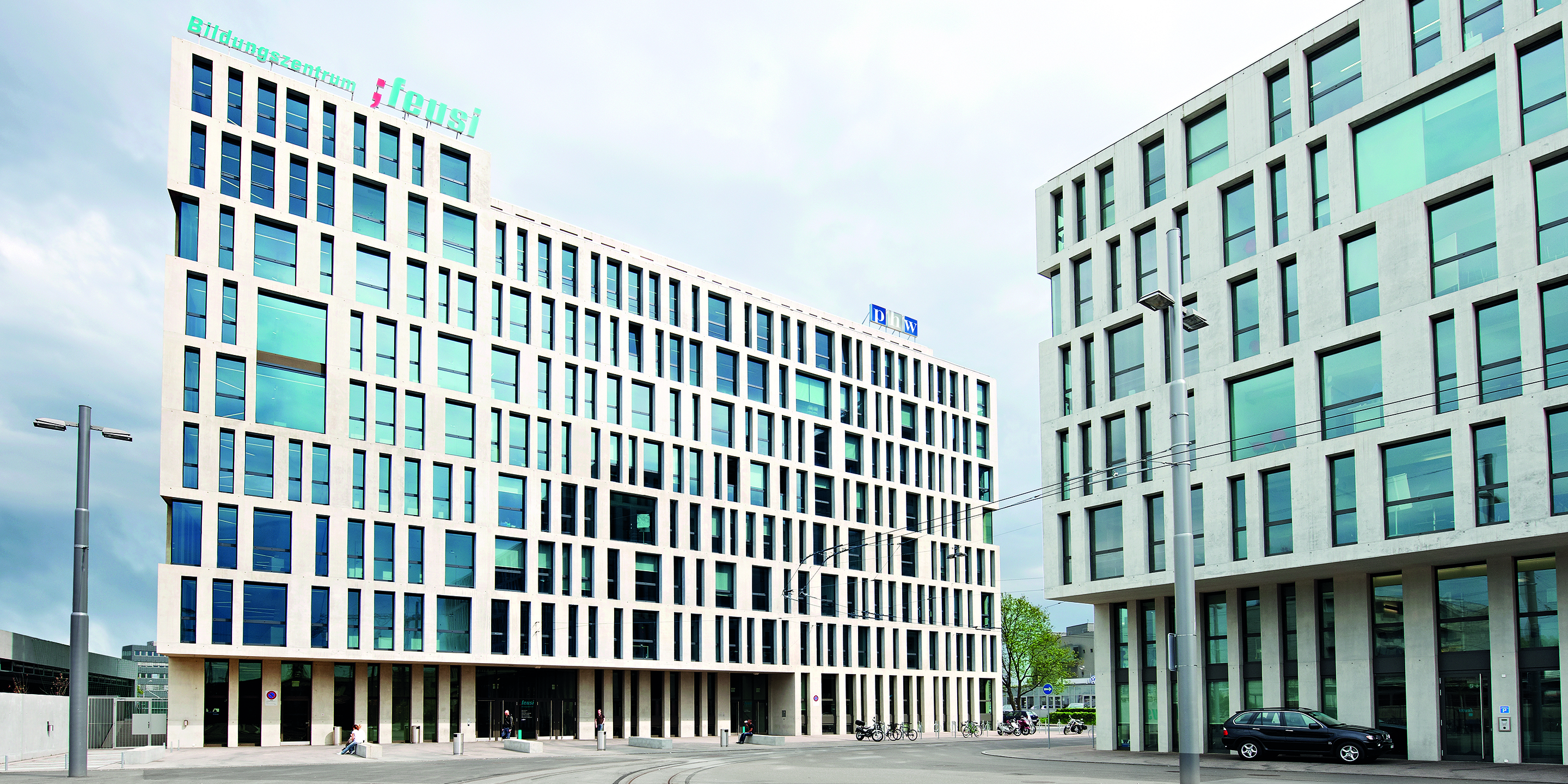 Das Gebäude des Feusi Bildungszentrum in Bern-Wankdorf.