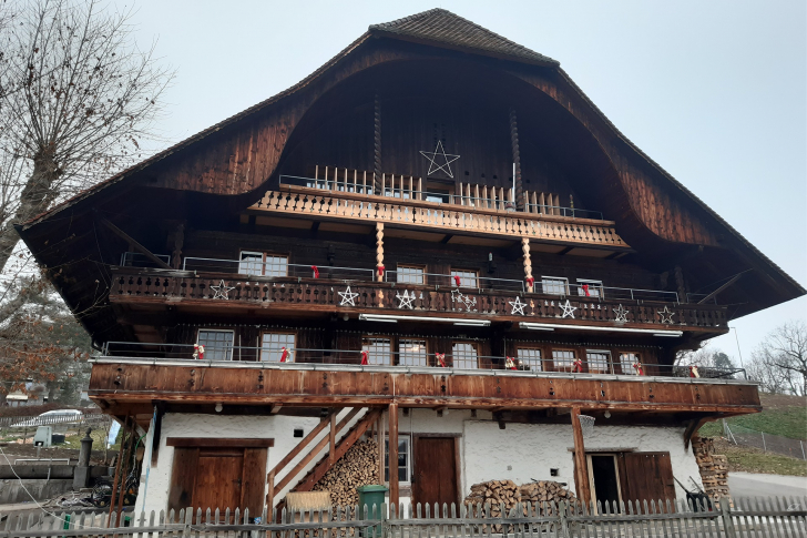 Das Haus der Grossfamilie Mosimann-Mast in Steffisburg