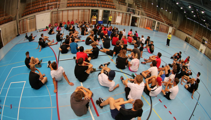 Feusi Sportschulnacht Sportschule. (Foto: Patrick Hischier)