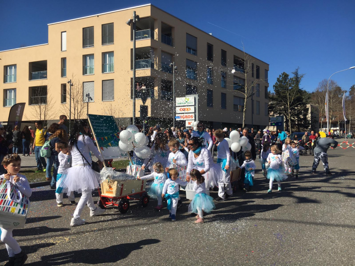 Feusi Kita Preschool Kindergarten Gümligen Fasnacht Umzug