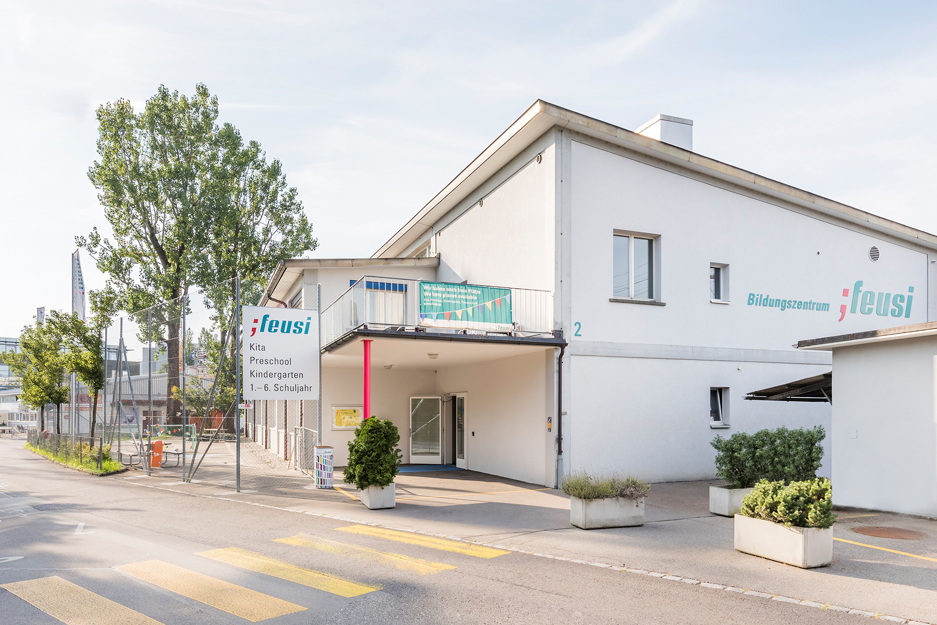 Das Schulgebäude an der Mattenstrasse 2 in Muri-Gümligen, (Foto: MKT/Feusi)