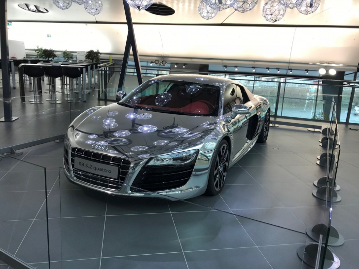 Besuch im Audi Forum Neckarsulm